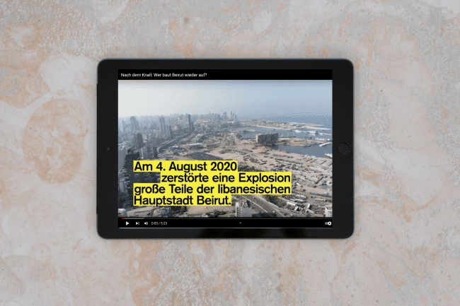 Fluter | Wer baut Beirut wieder auf?